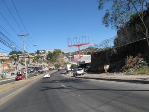 Tegucigalpa's Main Drag
