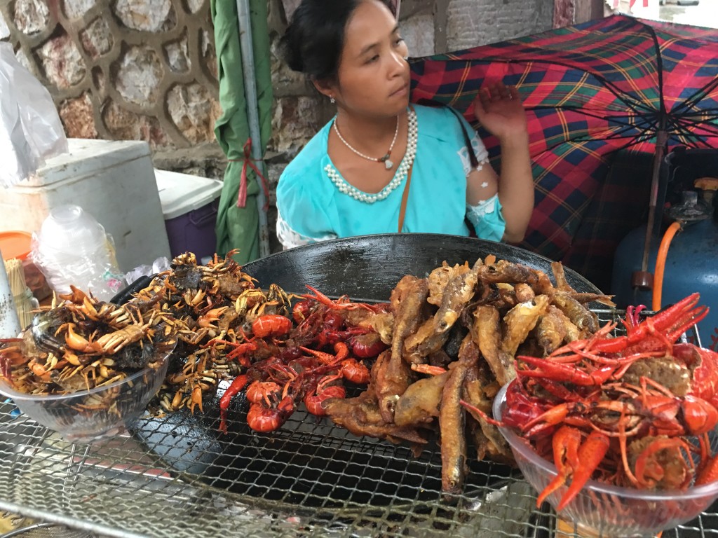 Fried Crab Seller