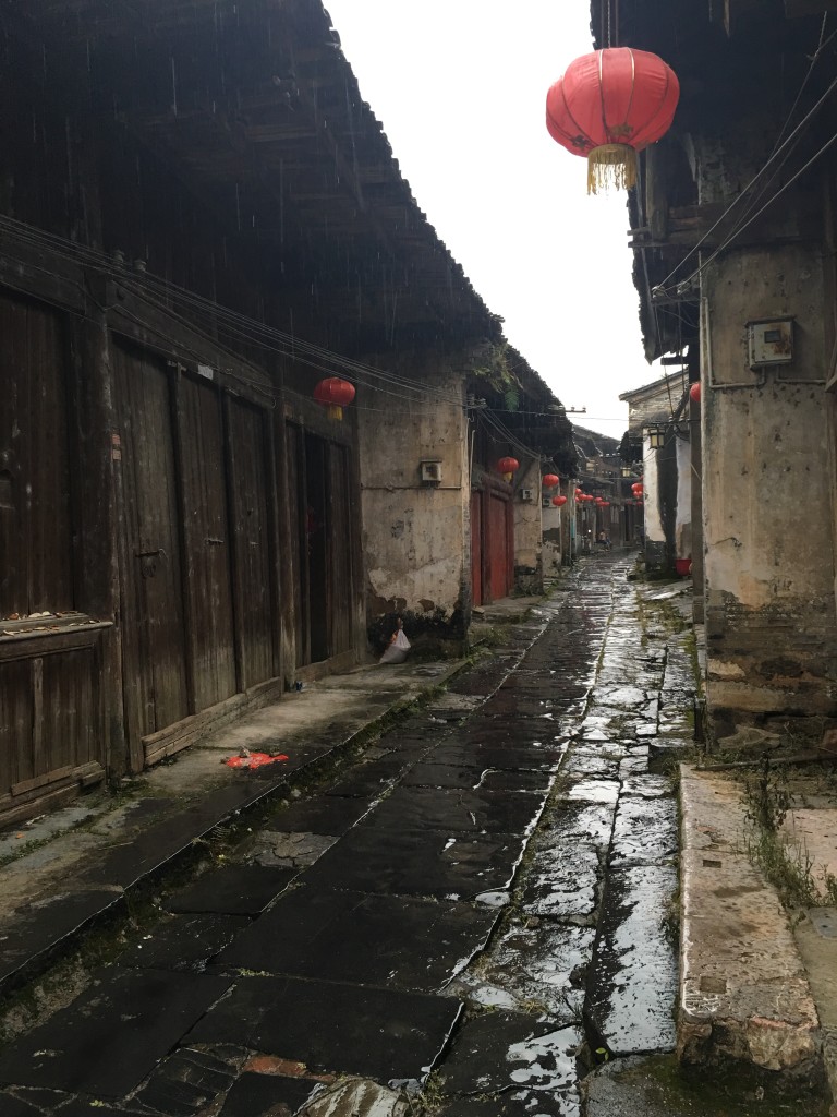 Daxu Street With Wooden Homes