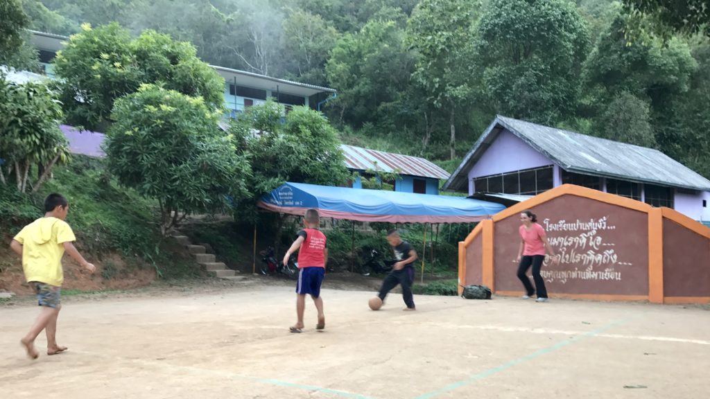 Village Soccer Match — R Ninan